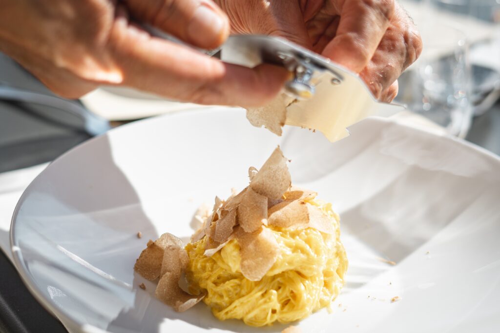 italian pasta with truffles