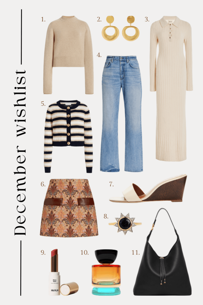 December fashion Wishlist