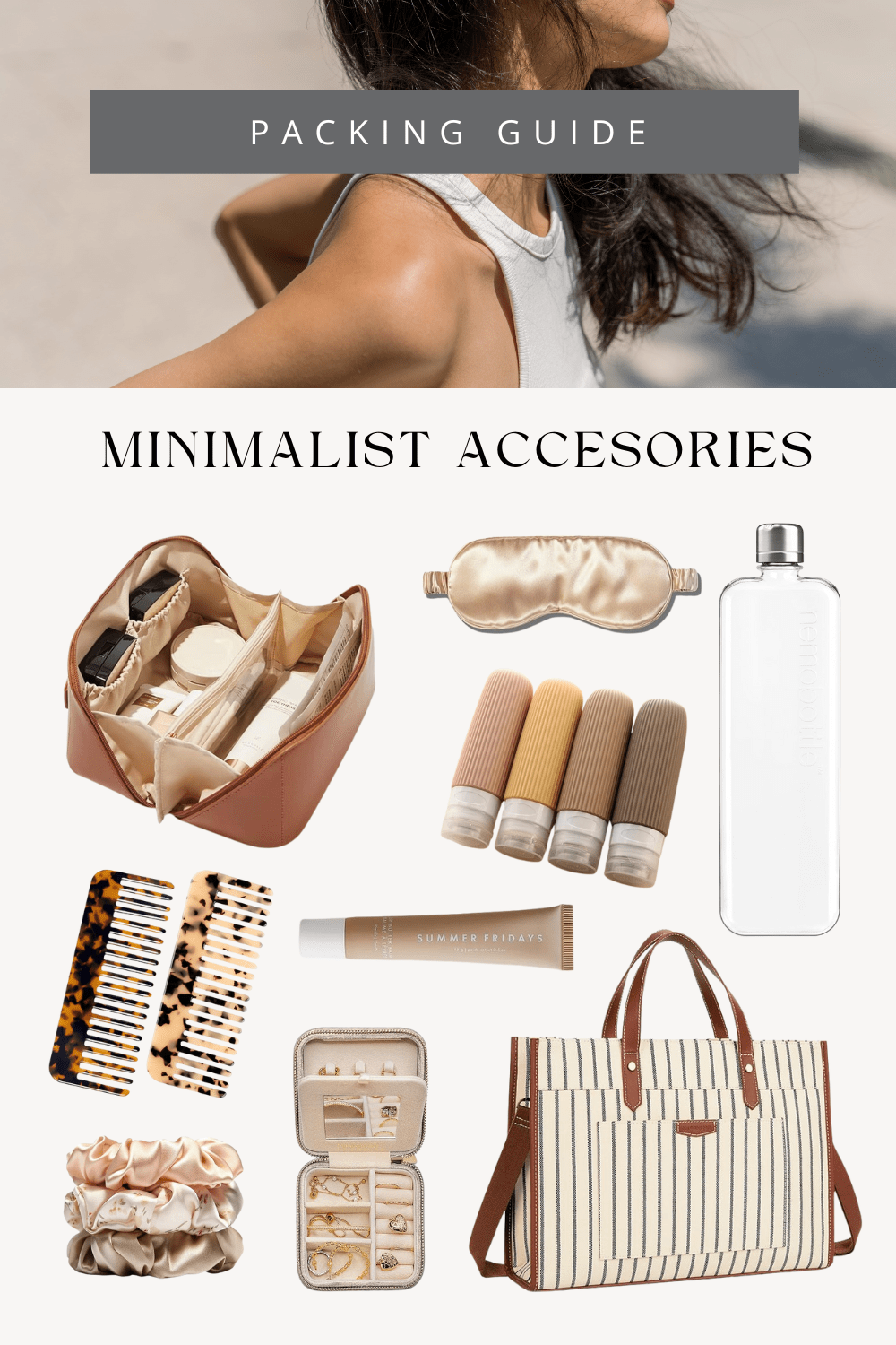 A Minimalist Traveler Packing List