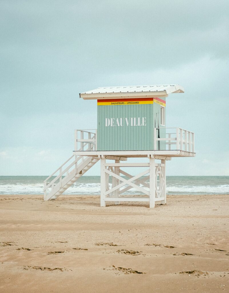 Deauville  Beaches in Paris France 